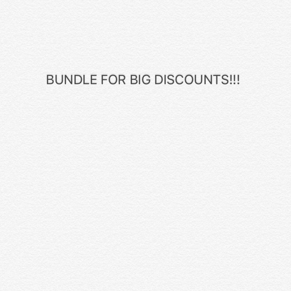 BUNDLE FOR DISCOUNTS